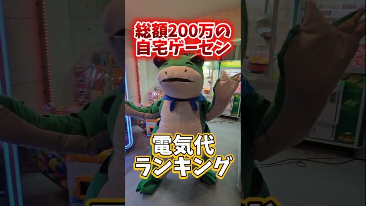 【7選】総額200万以上使った自宅ゲーセンの電気代ランキング！ #クレーンゲーム #ゲームセンター #自宅ゲーセン