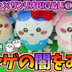 【ちいかわクレゲ】超鬼設定!?ちいかわ×サンリオキャラクターズBIGぬいぐるみ①に挑戦！【ちいかわクレーンゲーム】【UFOキャッチャー】【ちいかわグッズ】【chiikawa】【おはるのちい活vlog】