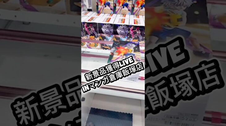 HUNTER×HUNTER3景品をサクサク✌️#クレーンゲーム #攻略 #解説 #フィギュア #ゲームセンター #プライズ獲得 #マンガ倉庫