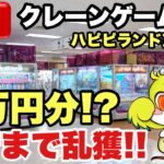 【クレーンゲームLIVE】初来店！ハピピランド東大宮店で閉店まで乱獲🔥〇万円分ガチ配信！