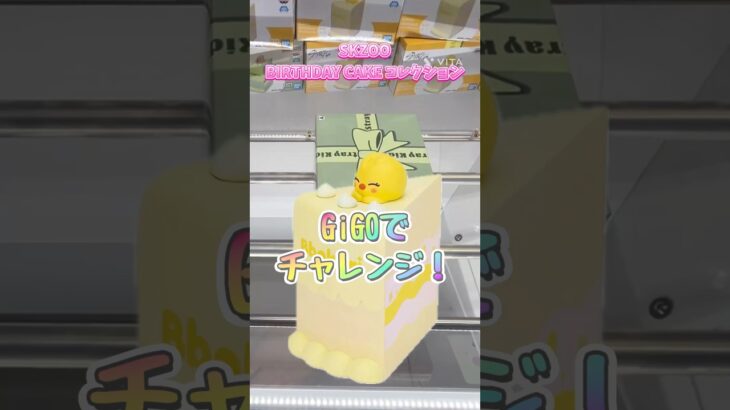 SKZOO BIRTHDAY CAKEコレクションをGiGOで獲ってきた！#クレーンゲーム #straykids #スキズー