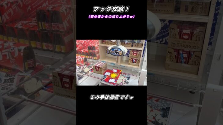 【クレーンゲーム】フック攻略!この手のやつはこれをやれば捕獲率UPw初心者〜成り上がり道！【フック設定】【ufoキャッチャー】【ゲームセンター】