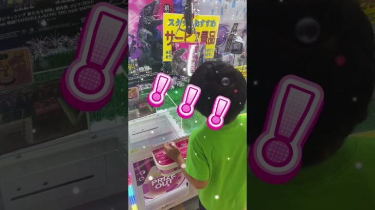 これは欲しい！！！がんばれ💪💪💪#shorts #クレーンゲーム #ufoキャッチャー