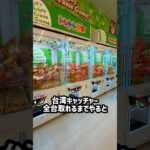 新たしくできたゲーセンの台湾キャッチャー全台攻略するのにいくらかかる！？#shorts #クレーンゲーム #ufoキャッチャー # ゲーセン #ゲームセンター #arcade #clawmachine