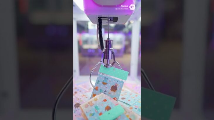 クレーンゲームでシール取りたいな😍 #クレーンゲーム景品 #クレーンゲーム攻略 #ゲームセンター #ufoキャッチャー #クレーンゲーム #シール帳