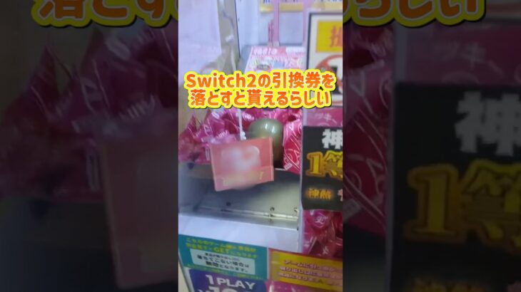 高額くじ引きやってみた‼️ #クレーンゲーム #確率機 #ufoキャッチャー #バンビーノ #カリーノ #つるなか