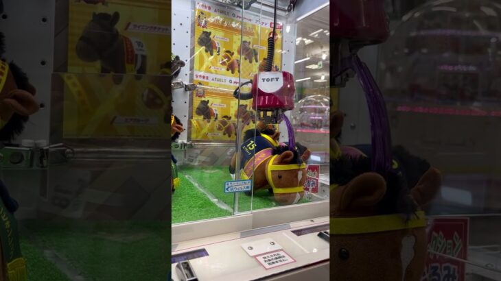 #サラブレッドコレクション #攻略法 #クレーンゲーム #ufoキャッチャー #ウマ娘 #エアグルーヴ#ゲーセン #ゲームセンター #サラブレッドコレクションokぬいぐるみ