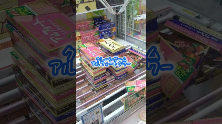 #クレーンゲーム #ufoキャッチャー #アルフォートタワー #アルフォート #攻略 #挑戦 #景品 #shorts