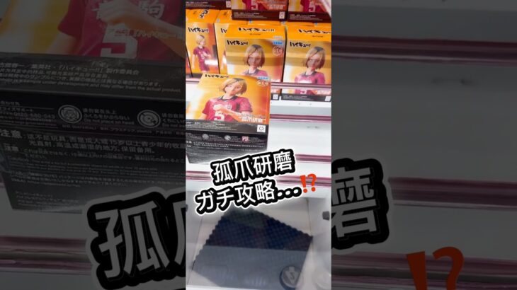 孤爪研磨ガチ攻略…⁉️#クレーンゲーム #攻略 #解説 #フィギュア