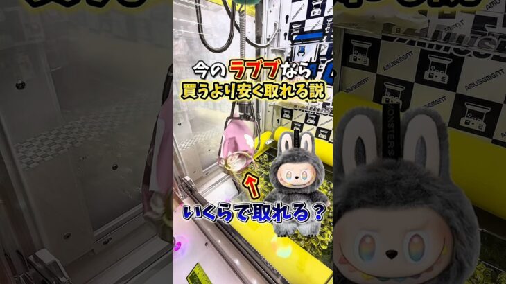 【ゲーセン】今のラブブならクレーンゲームで簡単に取れるんじゃない？！