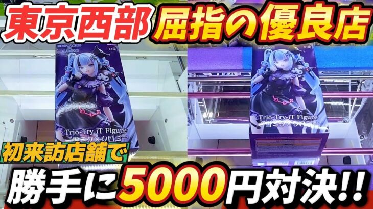 [クレーンゲーム] 八王子来訪！勝手に優良店はどっちだ対決！ [ユーフォーキャッチャー]