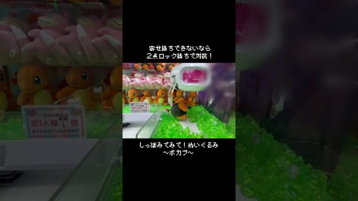 【一撃必殺】ポカブ～しっぽみてみてver.～GET！　#ポケットモンスター #ポケモン #pokemon #ぬいぐるみ #クレーンゲーム