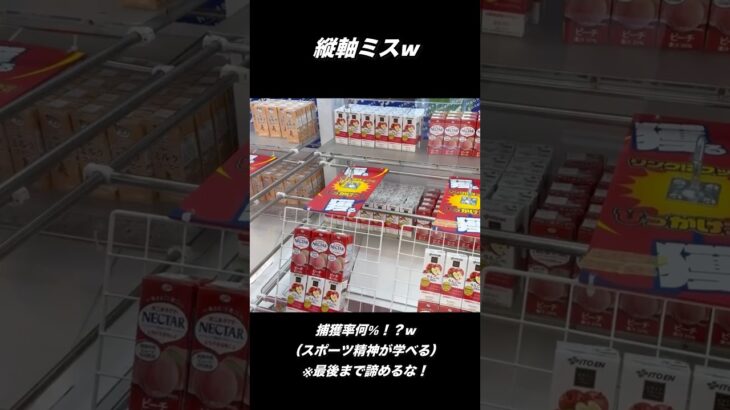 【クレーンゲーム】まさに起死回生！確信率0%からの大復活！フックでスポーツ精神が学べるとは！【フック】【ufoキャッチャー】【フック設定】