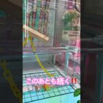 ゲットー！1回目 #shorts  #cranegame  #フック #夾娃娃機 #ゲームセンター ＃ゲーセン＃倉庫系 #クレーンゲーム #ゲッタースピン
