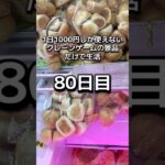 1日1000円しか使えないクレーンゲームの景品だけで生活80日目 #clawmachine #クレーンゲーム #ゲームセンター #ufoキャッチャー #ゲーセン #フック設定