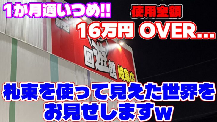 【16万円OVER】1か月通い続けて見た光景…（クレーンゲーム）回遊館 岐阜店