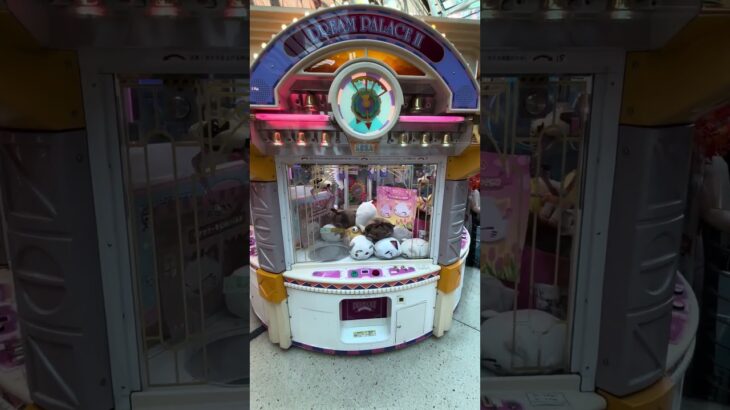 ドリームパレス2をハシゴしてプレイする動画 #クレーンゲーム #UFOキャッチャー #レトロゲーム #sega