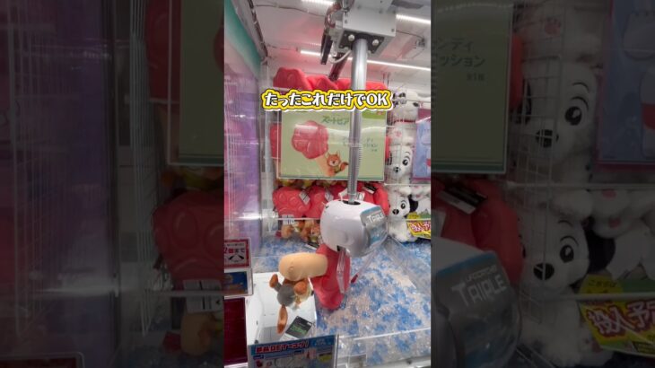 【困った時は】ズートピアの景品を2手で簡単GETしました！ #クレーンゲーム #ゲームセンター #ゲーセン #cranegame #ufoキャッチャー #zootopia #クレゲ #攻略#인형뽑기