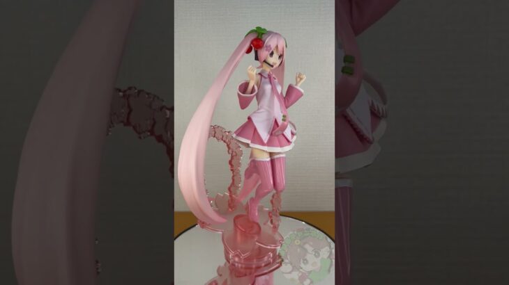 4/28登場 桜ミクBANPRESTO EVOLVE桜ミクフィギュア　重心・開封情報