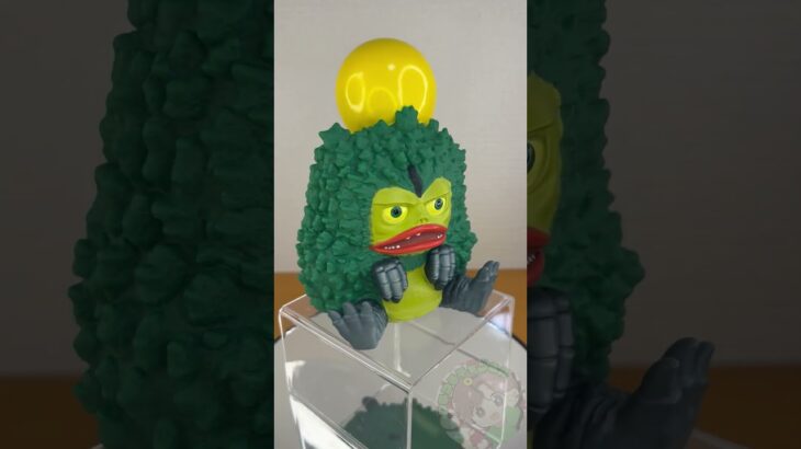 4/8登場 ウルトラマンシリーズ 鎮座獣 友好珍獣ピグモン Bカラー　重心・開封情報