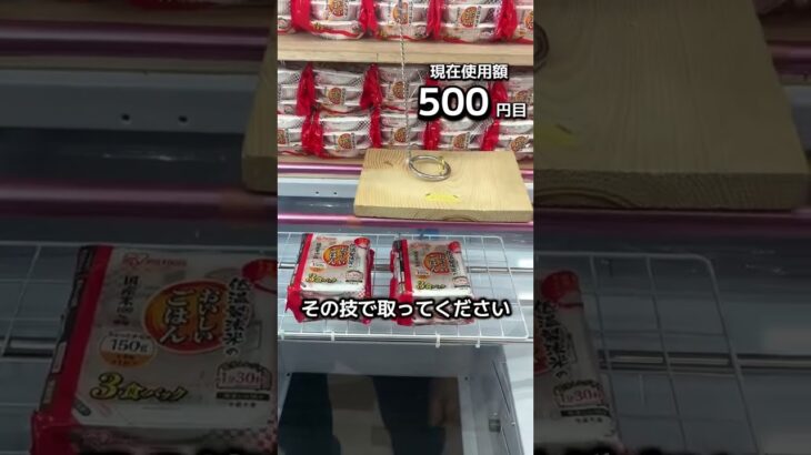 体重70キロになるまで終われないクレーンゲームの景品だけで生活66日目 #clawmachine #クレーンゲーム #ゲームセンター #ufoキャッチャー #ゲーセン #フック設定