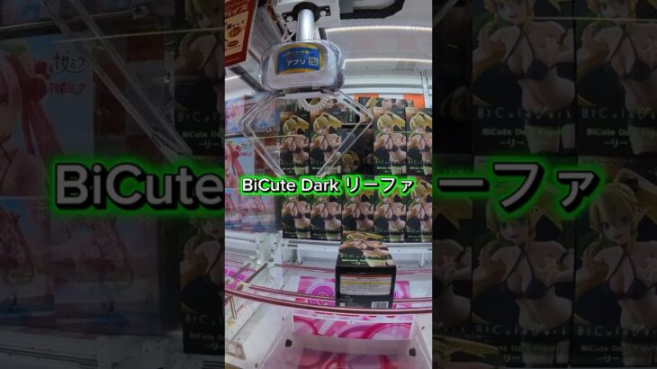 クレゲ日記 BiCute Dark リーファ #クレーンゲーム