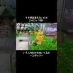 【ありがとう】最強の取り方でコダックGET！！　#ポケットモンスター #ポケモン #pokemon #ぬいぐるみ #クレーンゲーム