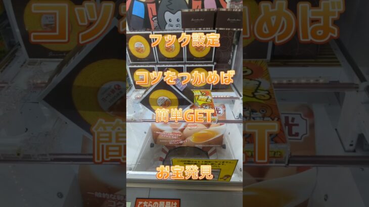 【クレーンゲーム】フック設定 コツをつかめば 簡単GET お宝発見 参考動画 #クレーンゲーム #ゲームセンター #クレゲ #ufoキャッチャー #プライズ獲得 #フック #フック設定 #獲り方