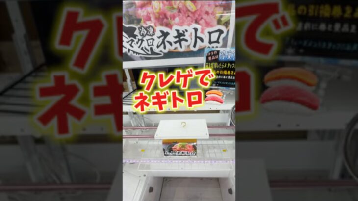 【フック攻略】ネギトロGETしよう‼️ #クレーンゲーム #フック #万代書店川越店 #ufoキャッチャー #海鮮