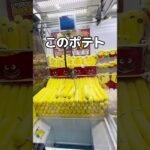 激レア巨大ポテトを取ってみた#UFOキャッチャー #クレーンゲーム  #ゲームセンター #攻略 #shorts  #youtubeshorts