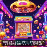 セガUFOキャッチャーオンライン4周年記念イベント開催決定 豪華キャンペーンの内容とは