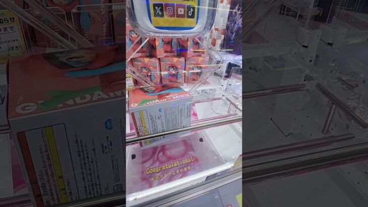 この形に限って欲しい景品が出る #クレーンゲーム #japaneseclawmachine #ゲームセンター #ufoキャッチャー #ゲーセン #clawmachine #フィギュア