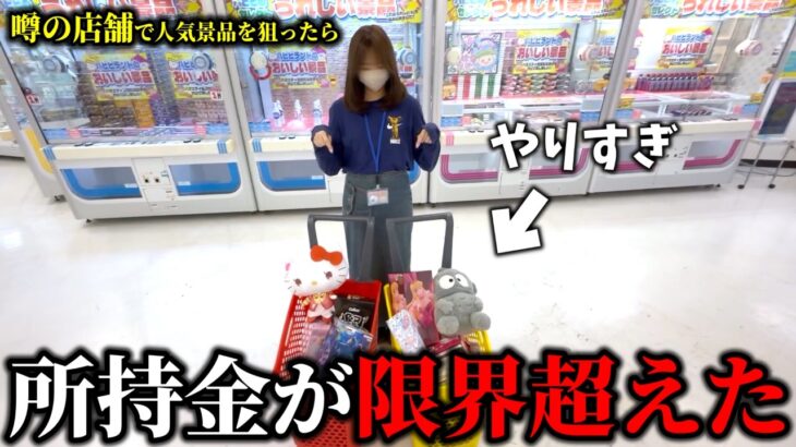 【クレーンゲーム】東北の人気店舗で乱獲しようとしたら想像を超える結末になりました…【ufoキャッチャー】