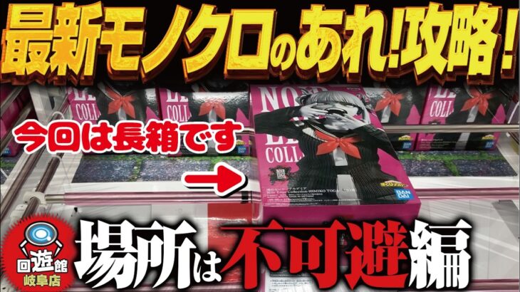 【クレーンゲーム】最新モノクロのあれ！とか新景品！攻略！回遊館岐阜店！