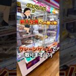 【ゲーセン】新入社員への贈り物をクレーンゲームで取ってみたんだけど、、
