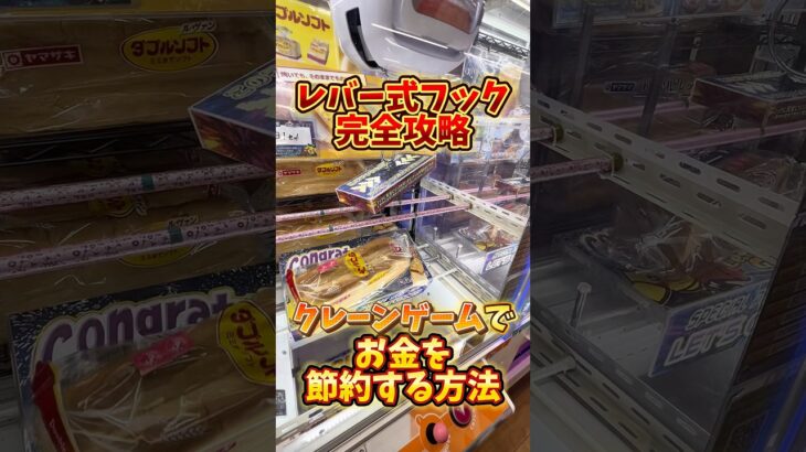 【ゲーセン】レバー式フック設定の完全攻略法を伝授します🔥(クレーンゲーム)
