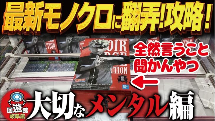 【クレーンゲーム】最新！モノクロ！大人気景品とか！攻略！回遊館岐阜店！