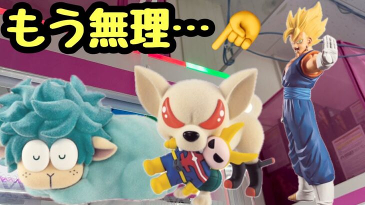 【クレーンゲーム】もう無理…あと一手が地獄w