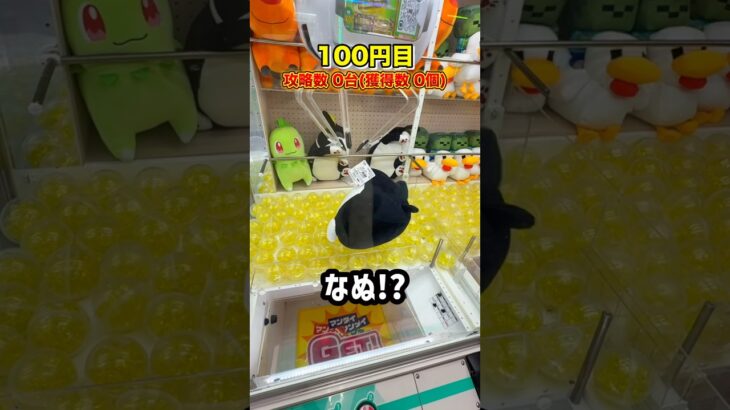 まさかのラストwww #shorts #クレーンゲーム #ufoキャッチャー # ゲーセン #ゲームセンター #arcade #万代 札幌藤野店