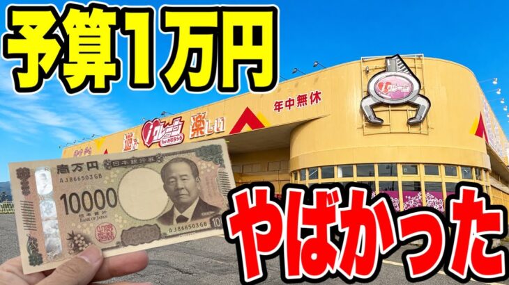 【クレーンゲーム】予算1万円で初見のゲーセンに挑んだらヤバイ結果に！？