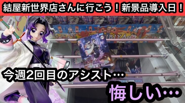 またアシストになってしまった…短いスパンでアシスト2回はキツイ…【結屋】【クレーンゲーム】【JapaneseClawMachine】【인형뽑기】【日本夾娃娃】