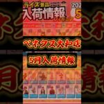 ベネクス大和店5月プライズ景品入荷情報 #クレーンゲーム #クレゲ 神奈川県 #大和市