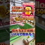 【入手困難】メルカリで5000円越えのメロジョイスクイーズがクレーンゲームに入ってたので、取れるまで挑戦してみた🔥