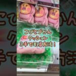 【クレーンゲーム】5/24 ラウンドワンでこびとづかんのカクレモモジリのぬいぐるみを3手で簡単に取る取り方のコツをお見せします！ #shorts