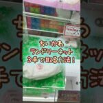 【クレーンゲーム】5/27 ラウンドワンでちいかわのランドリーネット6を手で簡単に取る取り方のコツをお見せします！ #shorts