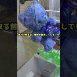 ぬいぐるみ実力GETできる台#クレーンゲーム