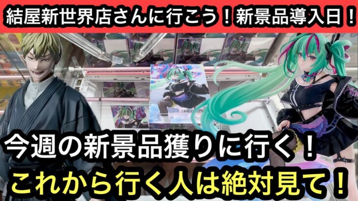 これから行く人は絶対見て！今週導入の新プライズをまとめて獲る！【結屋】【クレーンゲーム】【JapaneseClawMachine】【인형뽑기】【日本夾娃娃】