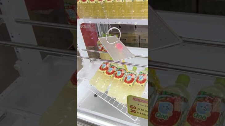 万代書店川越店のS字フックでQooのりんご味の景品をゲット #shorts