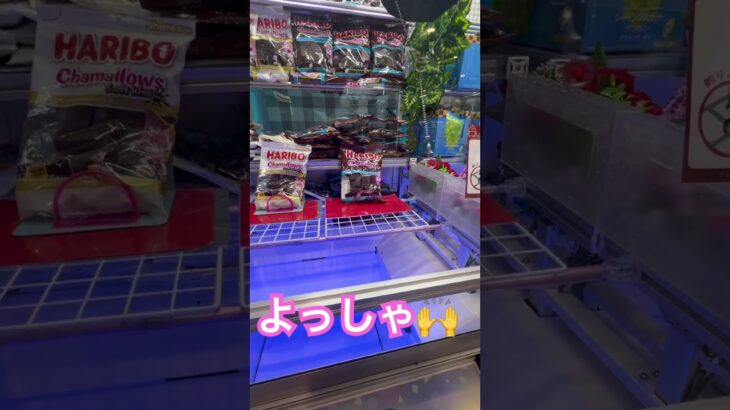 買うまではないから獲って食べる #ゲーセン #shorts  #cranegame  #フック #夾娃娃機 #ゲームセンター ＃ゲーセン＃倉庫系 #クレーンゲーム #ゲッタースピン