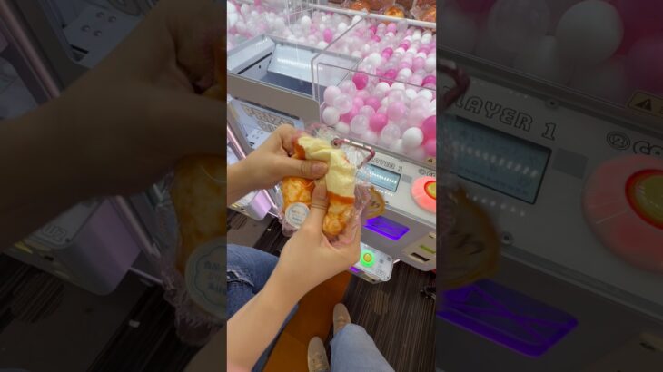 巷で噂の大人気景品を狙ったら… #クレーンゲーム #ufoキャッチャー #スクイーズ #ゲームセンター